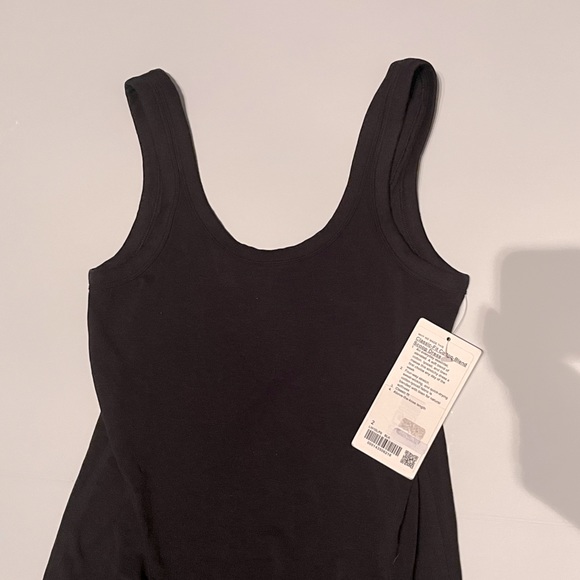 Classic-Fit Cotton-Blend Scoop Dress - Picture 3 of 4